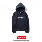 supreme hoodie man women sweatshirt pas cher galaxy blue